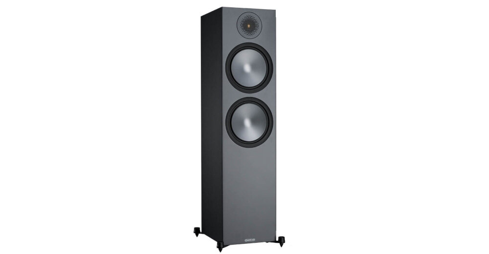Kolumna głośnikowa MONITOR AUDIO Bronze 500 Seria 6G - Czystość wysokich tonów, kolumna stojąca pod skosem