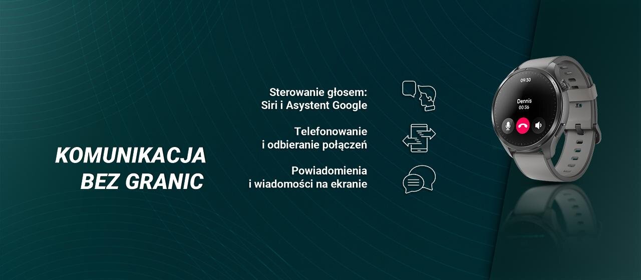 SMARTWATCH HAMA 9000 podczas połączenia  