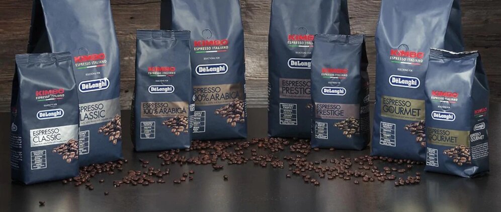 Kawa ziarnista DELONGHI Kimbo Espresso Classic 1 kg pochodzenie