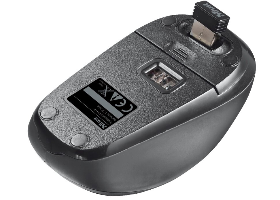 Mysz Trust Yvi Mini - sensor optyczny uniwersalność precyzja działania