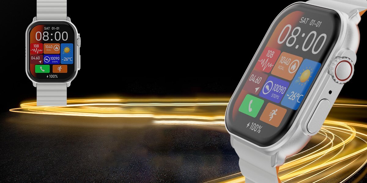 Smartwatch IMIKI Frame Pro    kv lifestyle początek opisu sekcja nagłówkowa