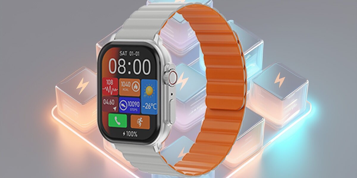Smartwatch IMIKI Frame Pro Akumulator o pojemności 280 mAh  czas pracy