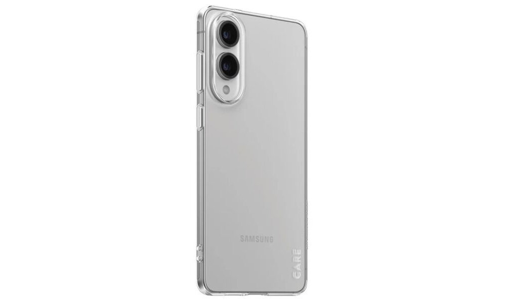 Etui PANZERGLASS Fashion X-Ray Soft Basic do Samsung Galaxy S25 Edge Przeźroczysto-biały etui na bialym tle