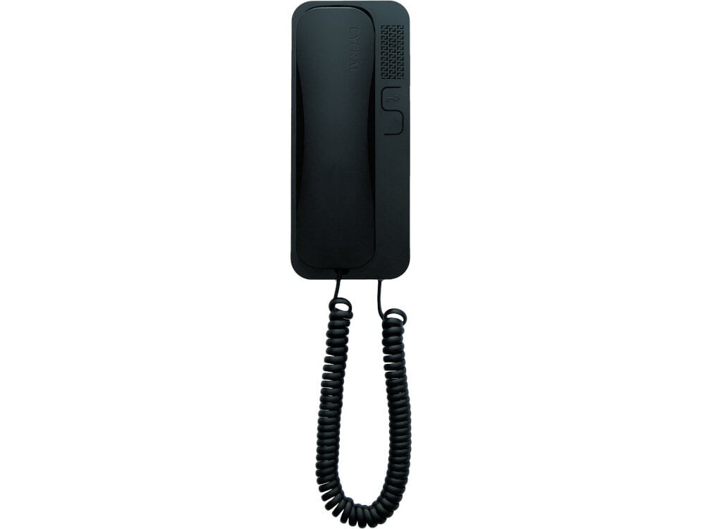 Unifon CYFRAL Smart-D Czarny domofonowa sluchawka cyfrowa do instalacji cyfrowych CYFRAL sluchawka zdalne otwoeranie elektronika CYFRAL