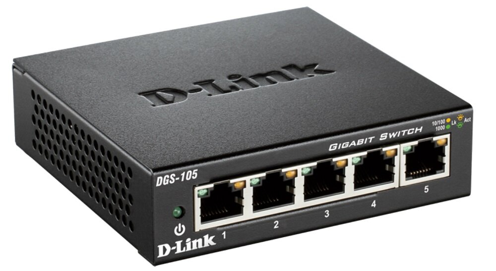 Switch D-LINK DGS-105 - Przełącznik niezarządzalny Standard QoS