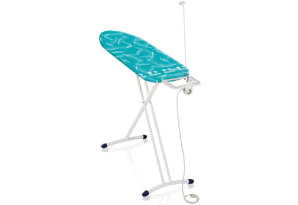Deska do prasowania LEIFHEIT Air Board M Solid Plus NF 120 x 38 cm  z wytrzymałego tworzywa EPP wykonanie Pokrowiec z technologią Thermo Reflect 