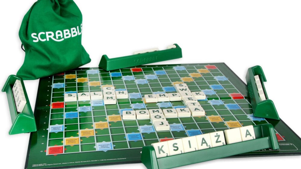 Gra planszowa MATTEL Scrabble Original  - punkty
