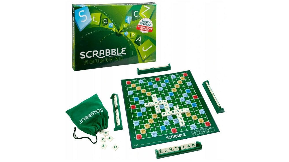 Gra planszowa MATTEL Scrabble Original  - umysł