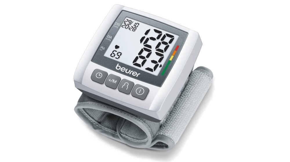 Ciśnieniomierz BEURER BC 30 monitorowaniu ciśnienia krwi wysokości pulsu dokładne parametry