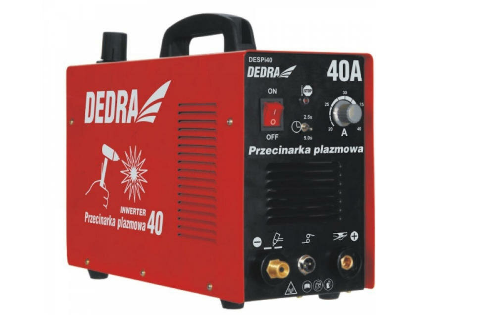 DEDRA-DESPi40 zestaw urządzenie szczotka młoteczek maska ochronna reduktor ciśnienie powietrze filtr krócieć przyłączeniowy szybkozłączka instrukcja karta gwarancyjna