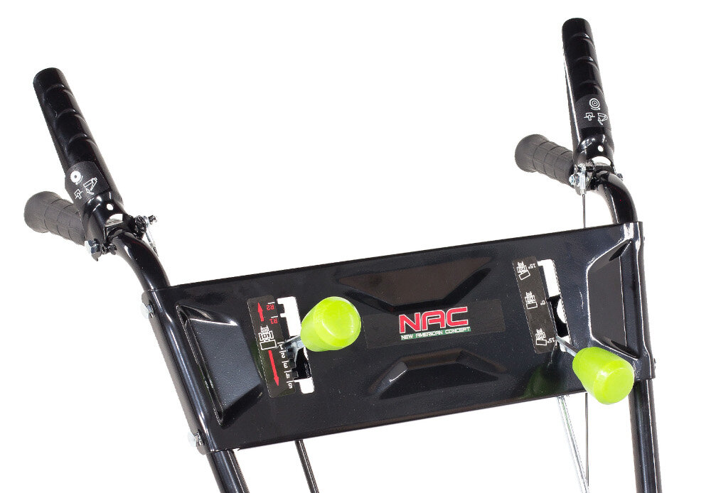 Zamiatarka spalinowa NAC SWP80-196L-KC funkcjonalnym ergonomiczny design uchwyt z miękką rękojeścią kilkustopniowa regulacja trwała obudowa