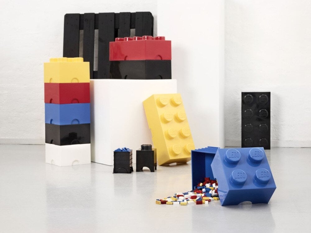 Pojemnik na LEGO klocek Brick  8 Czarny 40041733