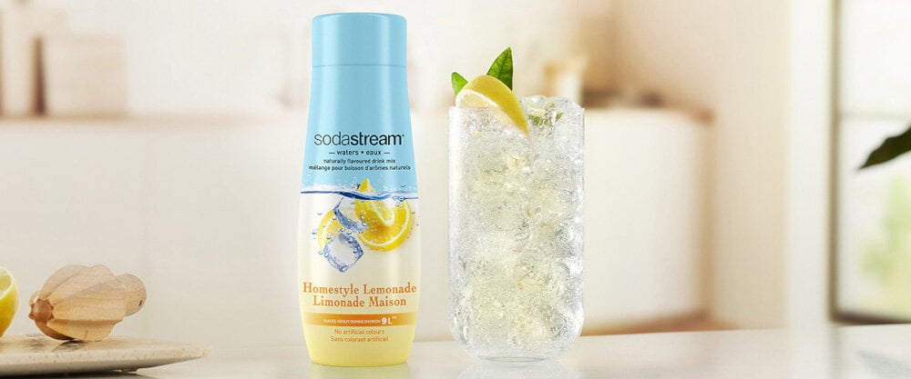 Syrop SODASTREAM Lemoniada 440 ml wydajnosc