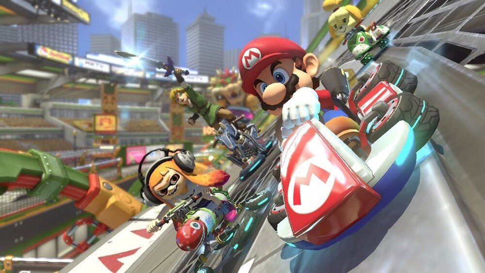 Mario Kart 8 Deluxe Gra NINTENDO SWITCH walcz  