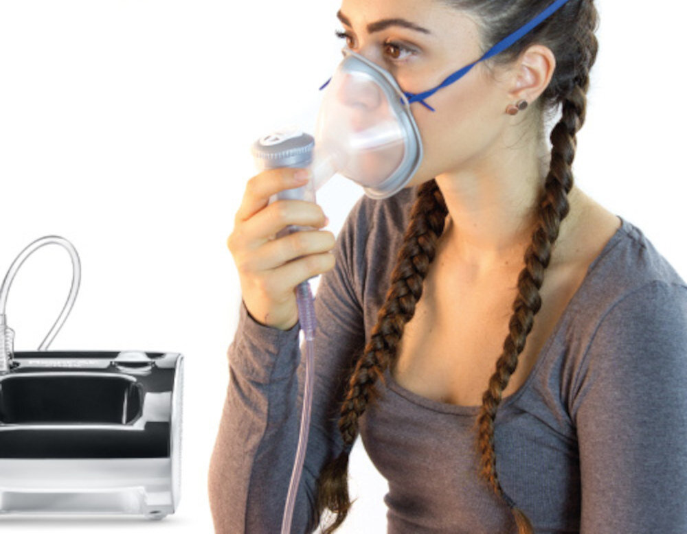 Inhalator nebulizator pneumatyczny FLAEM NUOVA Respir Air Dokładna dawka leku