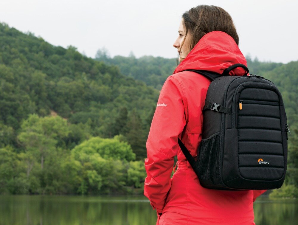 Plecak LOWEPRO Tahoe BP 150 lustrzanki wysokość wygoda sprzęt kieszenie przechowywanie trwałość wytrzymałość rzepy przegrody możliwości