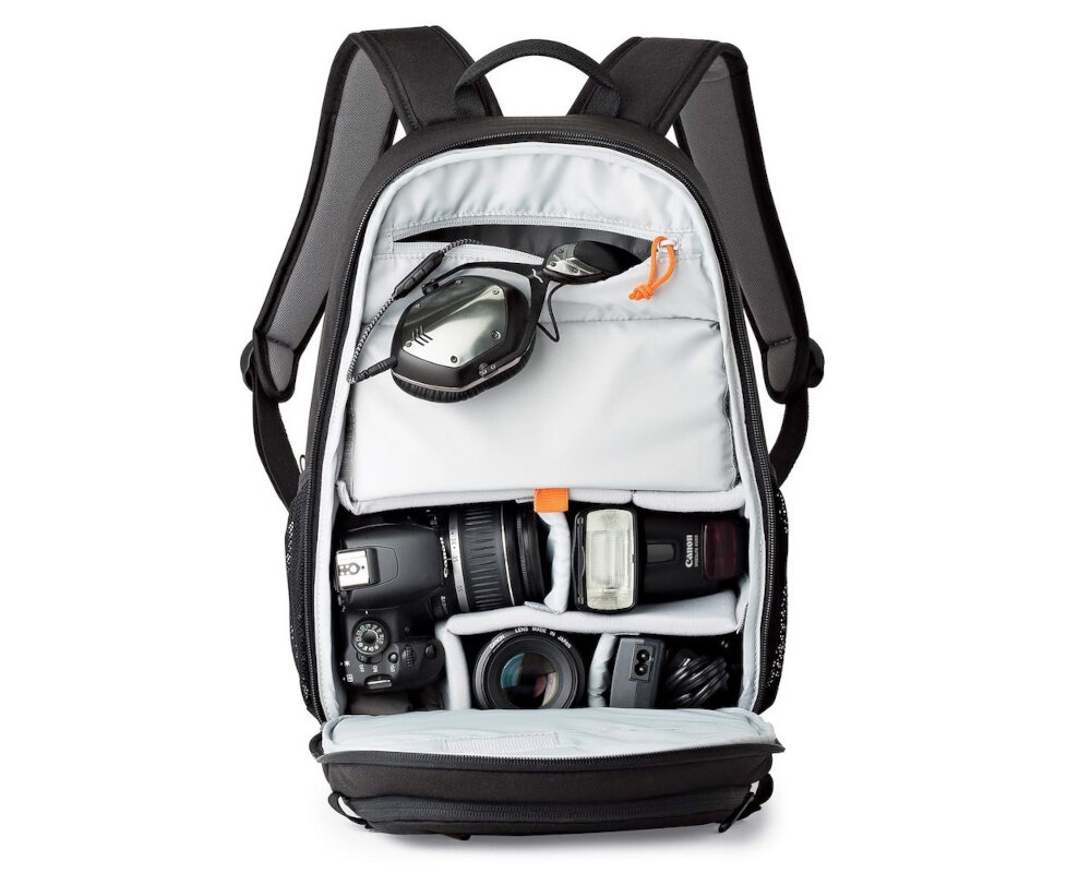 Plecak LOWEPRO Tahoe BP 150 lustrzanki wysokość wygoda sprzęt kieszenie przechowywanie trwałość wytrzymałość rzepy przegrody możliwości