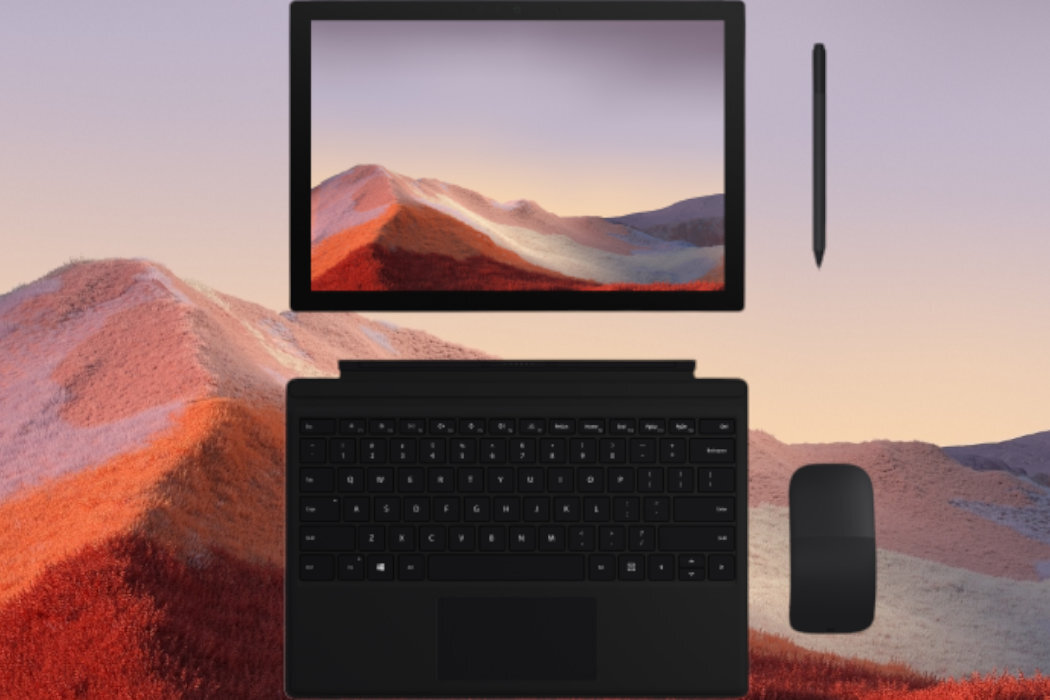 Klawiatura Microsoft Surface Pro Signature Type Cover kolory materiał luksus potęga rzeczywistość konstrukcja wygoda wszechstronność