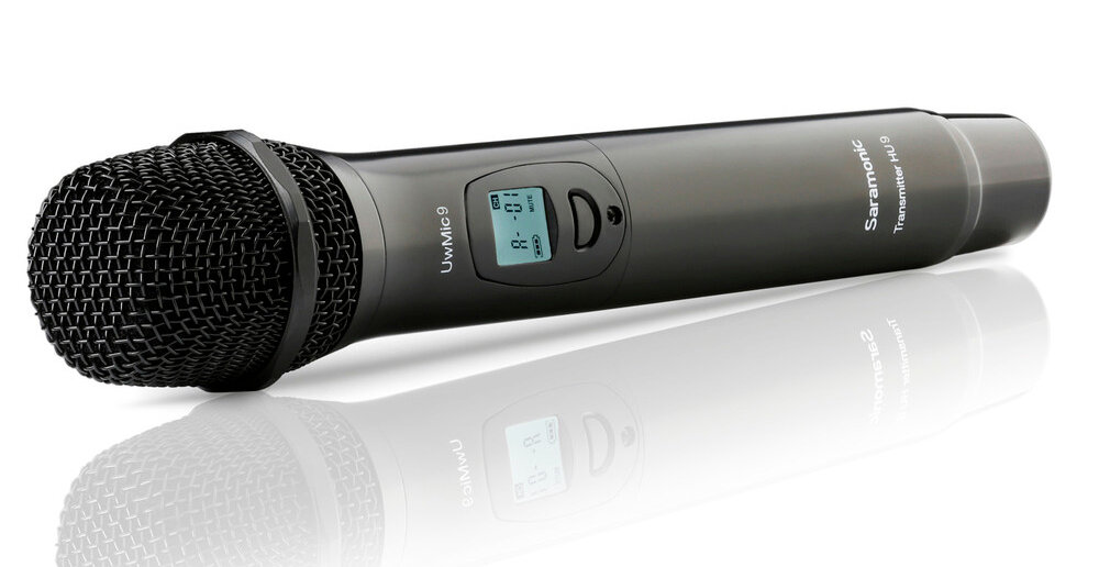 Mikrofon SARAMONIC UwMic9 HU9 wyświetlacz mikrofon powłoka połączenie pasmo sygnał czułość wyrazistość jakość brzmienie