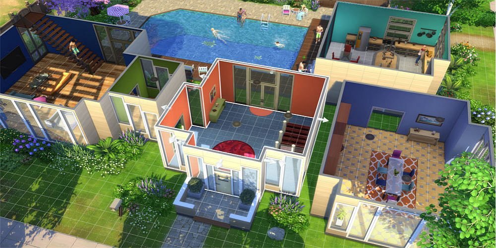Sims 4 Gra dom budowa meble