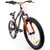 Rower dziecięcy SUN BABY Tiger Bike 20 cali dla chłopca Czarno-pomarańczowo-turkusowy