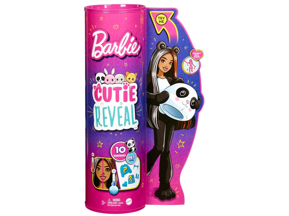 Lalka Barbie Cutie Reveal Panda HHG22 – sklep internetowy Avans.pl