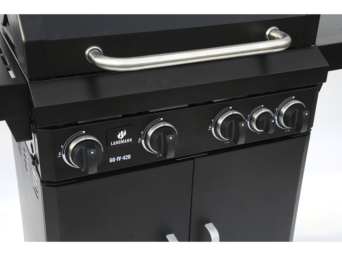 Grill gazowy LANDMANN Rexon New 4.1 01577 Czarny sklep