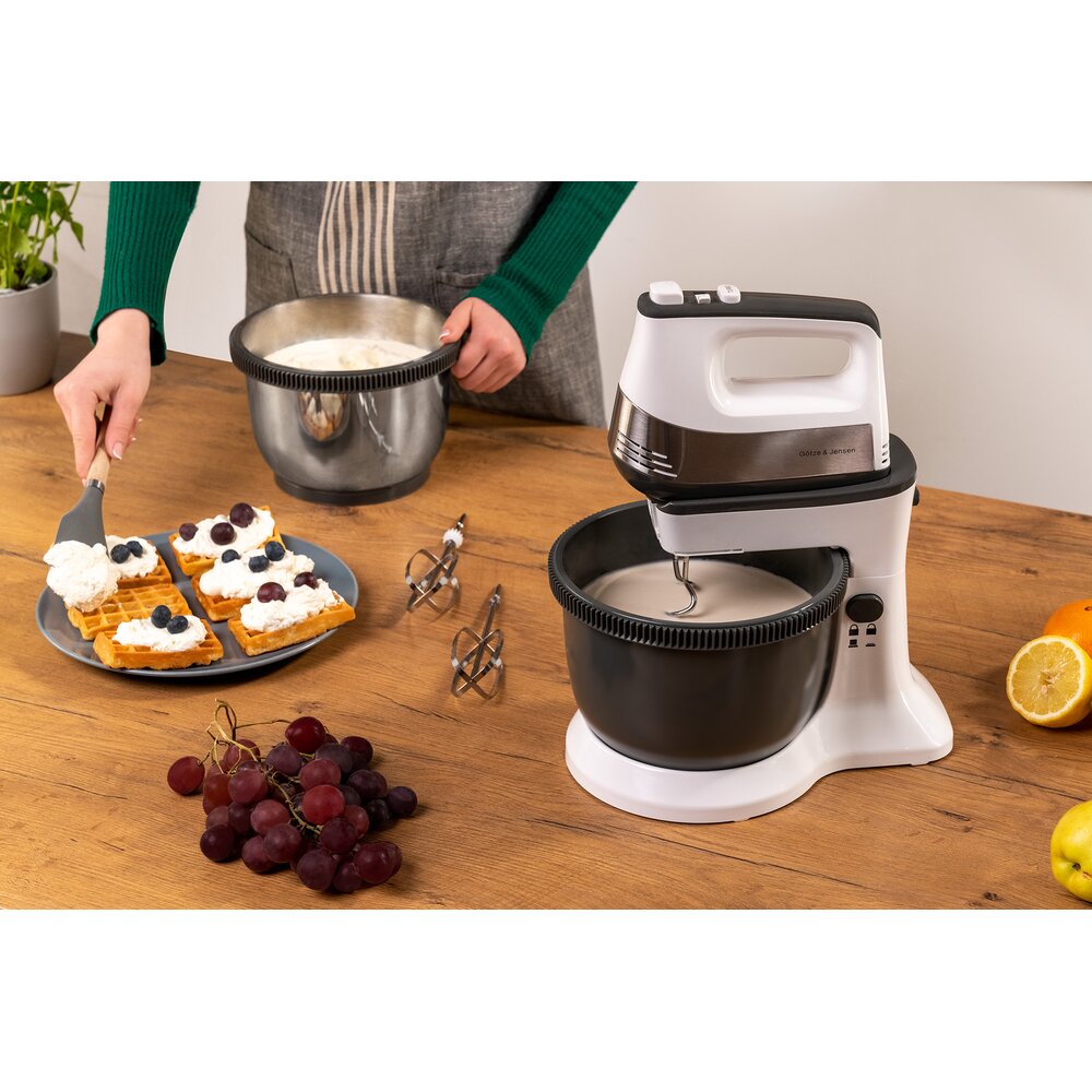 Mikser z misą GÖTZE & JENSEN HM502BM (2 MISY W ZESTAWIE)