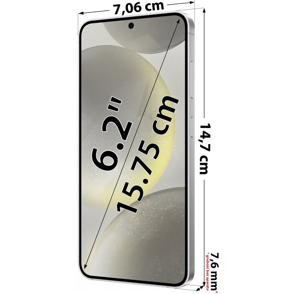 Smartfon SAMSUNG Galaxy S24 5G 8/256GB 6.2" 120Hz Szary SM-S921