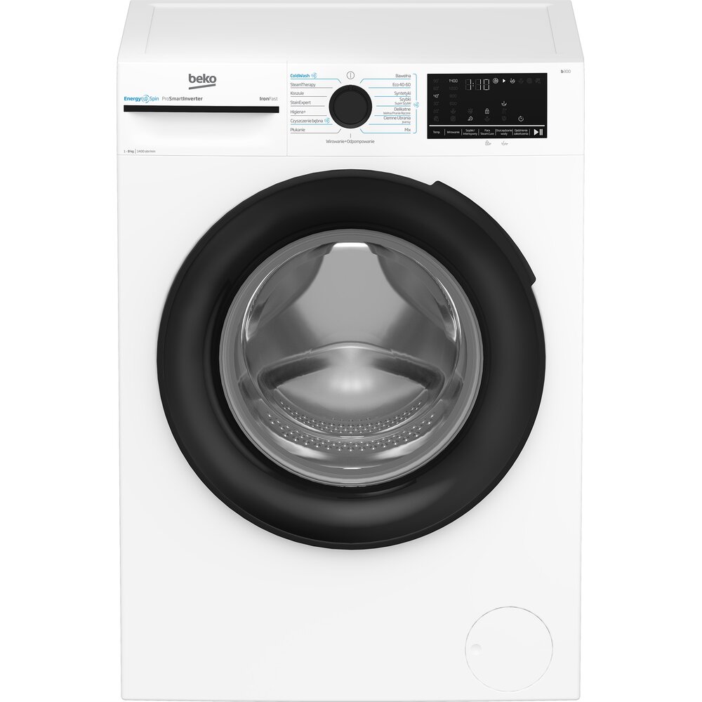 Pralka BEKO XBM3WFU48415W b300 8kg 1400 obr. EnergySpin SteamCure