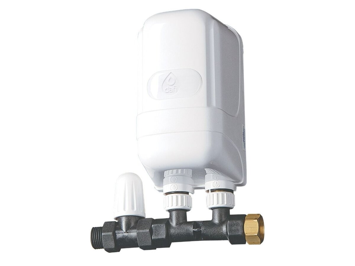 Przepływowy podgrzewacz wody DAFI 7.5 kW z przyłączem (400V)