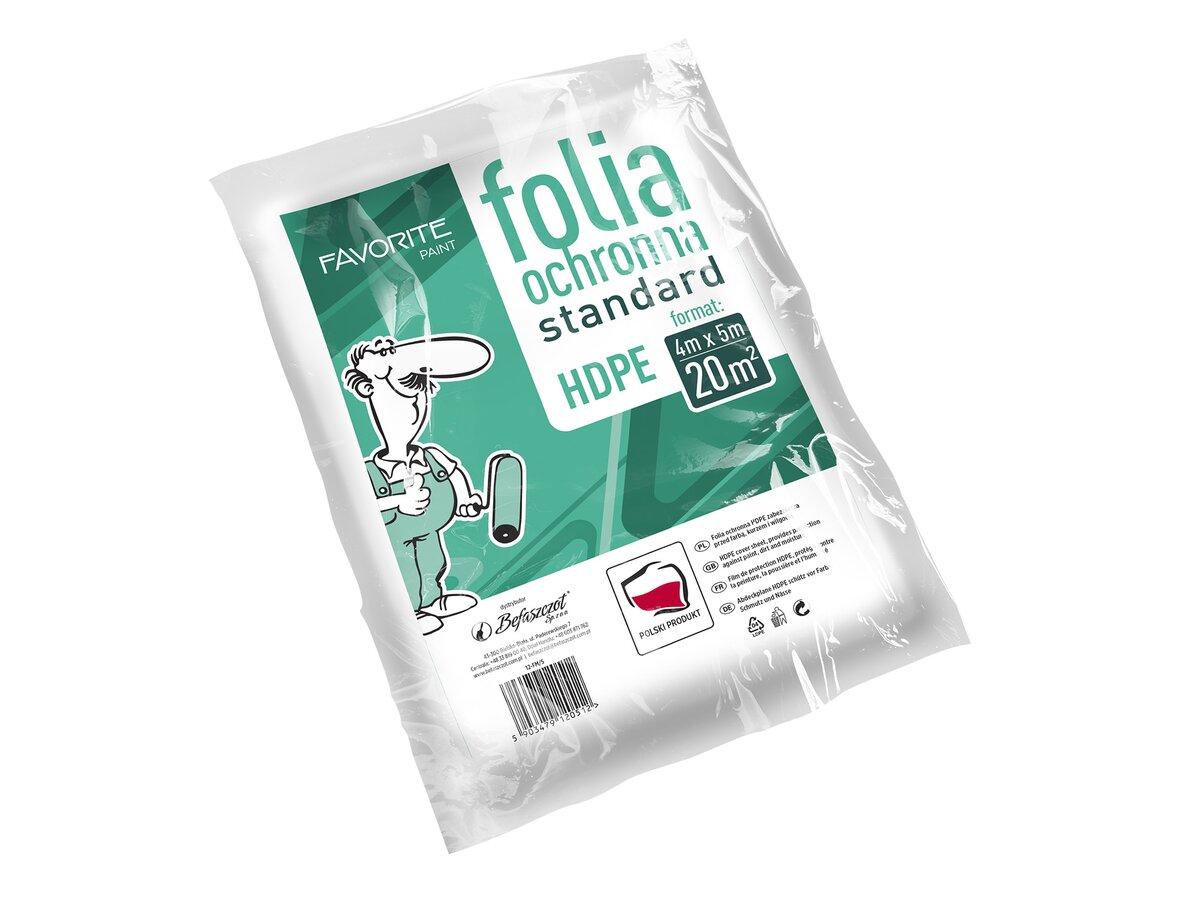 Folia malarska FAVORITE PAINT 12-FM/5 (4 x 5 m) 1 szt.