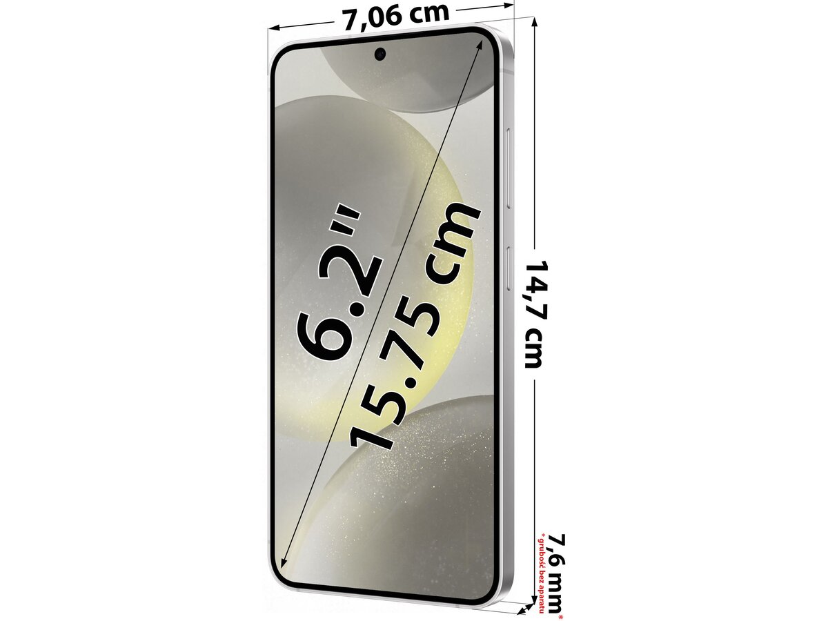 Smartfon SAMSUNG Galaxy S24 5G 8/256GB 6.2" 120Hz Szary SM-S921