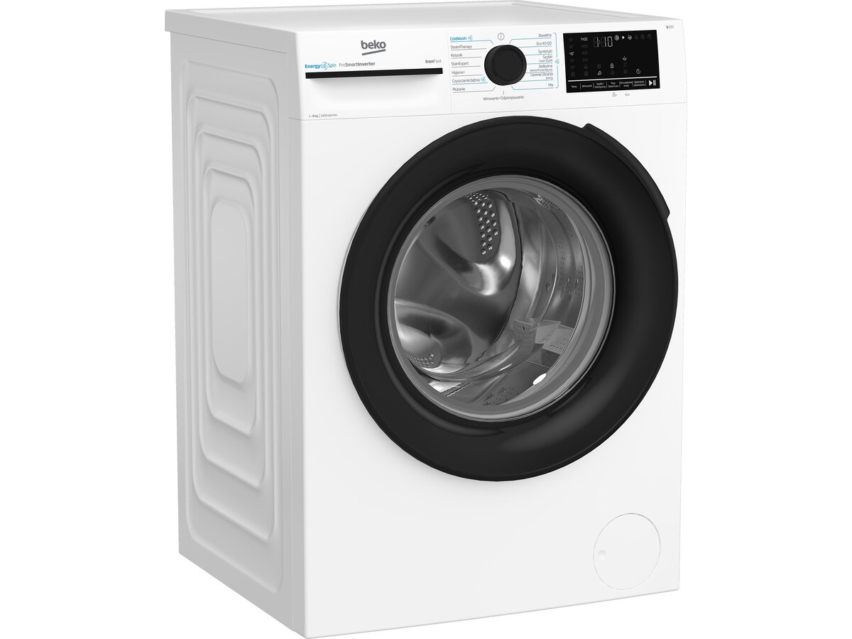Pralka BEKO XBM3WFU48415W b300 8kg 1400 obr. EnergySpin SteamCure
