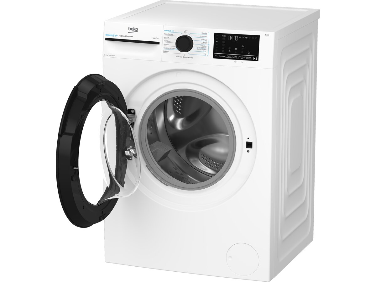 Pralka BEKO XBM3WFU48415W b300 8kg 1400 obr. EnergySpin SteamCure