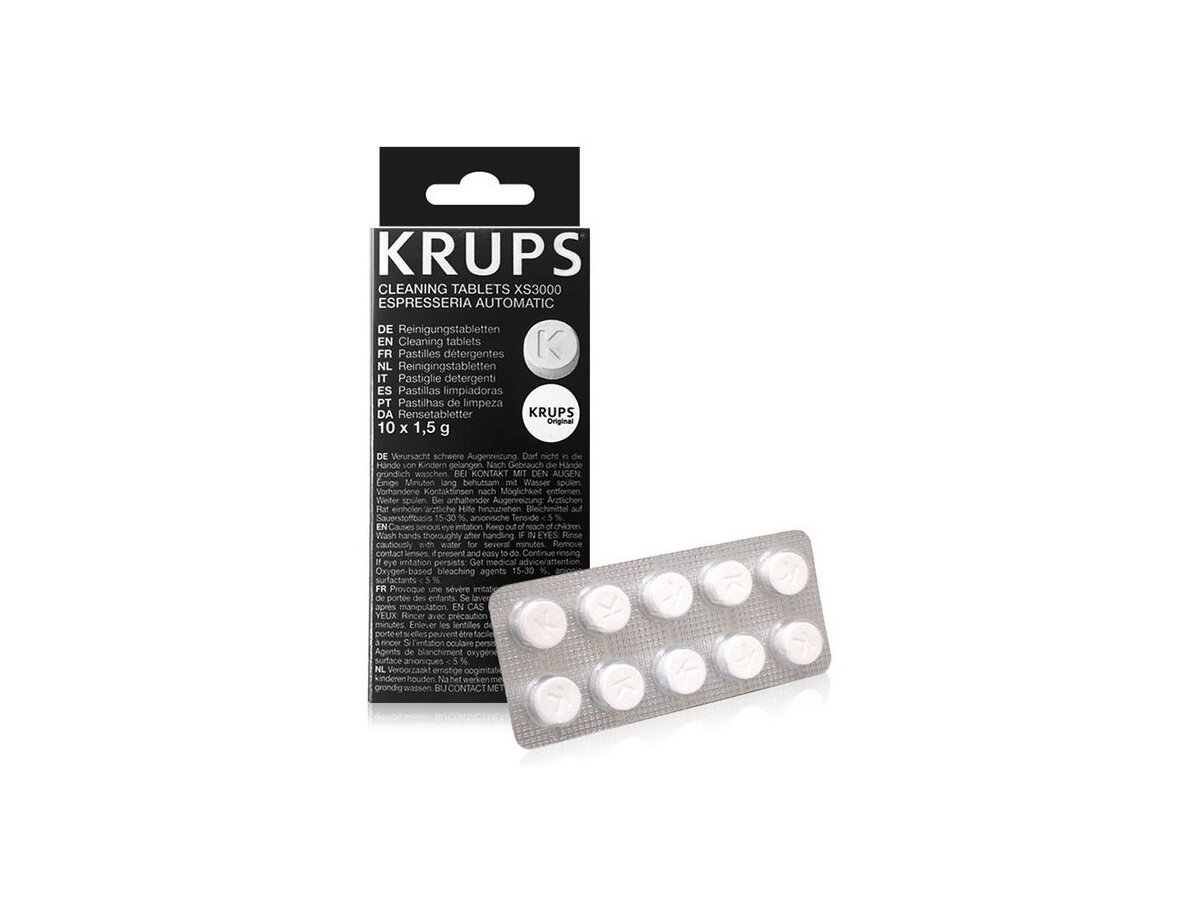 Tabletki czyszczące do ekspresów KRUPS XS3000 (10 sztuk)
