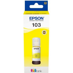 Tusz EPSON EcoTank 103 Żółty 65 ml C13T00S44A