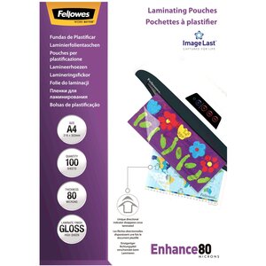 Folie do laminowania FELLOWES 5306101 A4, 80 mic (100 szt.)