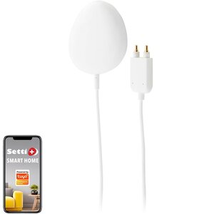 Czujnik zalania SETTI+ SS521 Smart WiFi powiadomienie w aplikacji