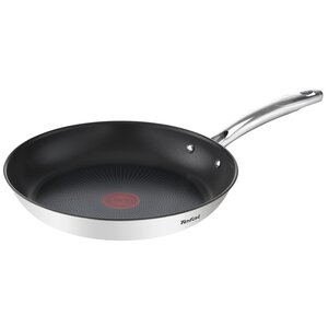 Patelnia TEFAL Duetto+ G73204 28 cm Stal nierdzewna 18/10 Indukcja Możliwość mycia w zmywarce