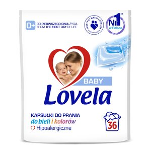 Kapsułki do prania LOVELA Baby Uniwersalne - 36 szt.