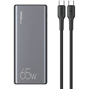 Powerbank USAMS CMXLOGTC01 30000mAh 65W Czarny