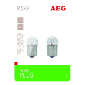 Żarówka samochodowa AEG Light Plus R5W (2 szt.)
