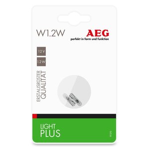 Żarówka samochodowa AEG Light Plus W1.2W (2 szt.)