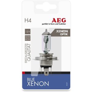 Żarówka samochodowa AEG Blue Xenon Optik H4