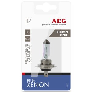 Żarówka samochodowa AEG Blue Xenon Optik H7