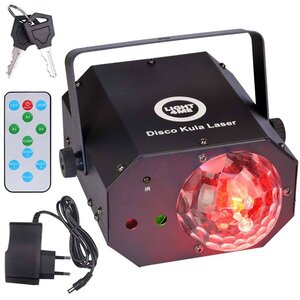 Multiefekt LED LIGHT4ME Disco Kula Laser