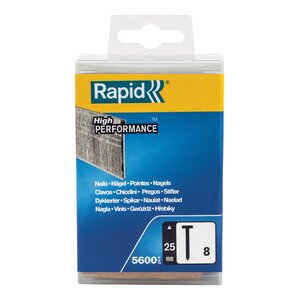 Gwożdzie stolarskie RAPID 5000183 8/25mm (5600 szt.)