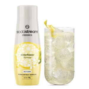 Syrop do saturatorów SODASTREAM Kwiat bzu 440 ml bez cukru