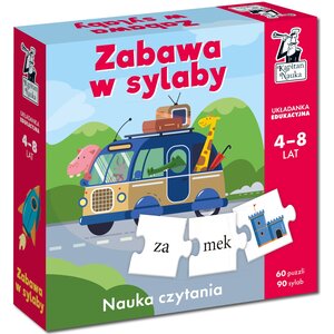 Gra edukacyjna KAPITAN NAUKA Zabawa w sylaby